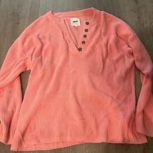 Aerie pink sweater